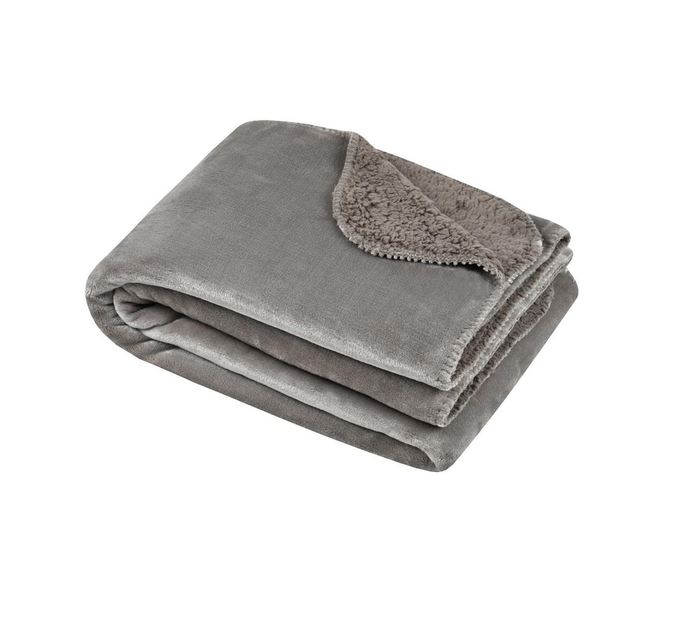 Plaid ou couverture douillet uni