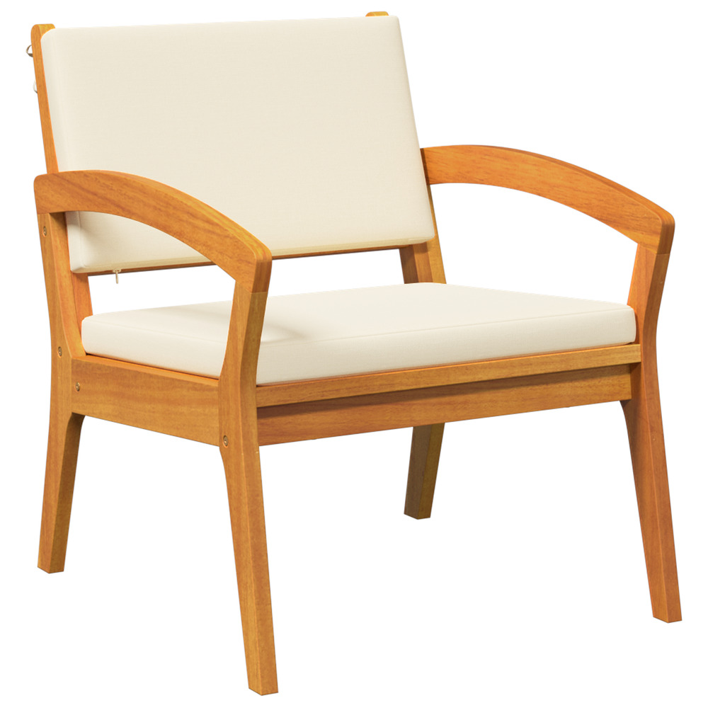 Chaises de jardin 2 pcs 59,5x70,5x72,5 cm en bois d'acacia massif