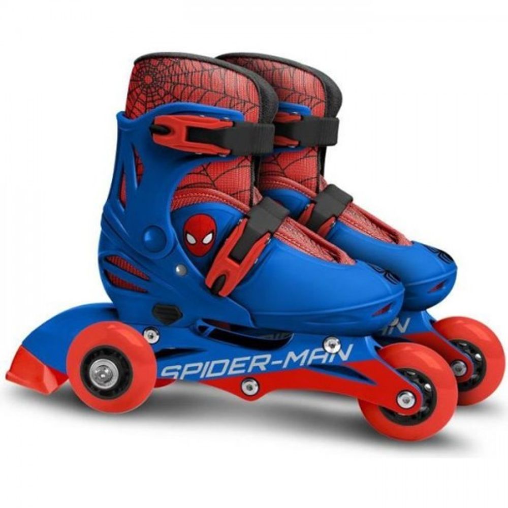 Spiderman patins en ligne ajustable taille 27-30