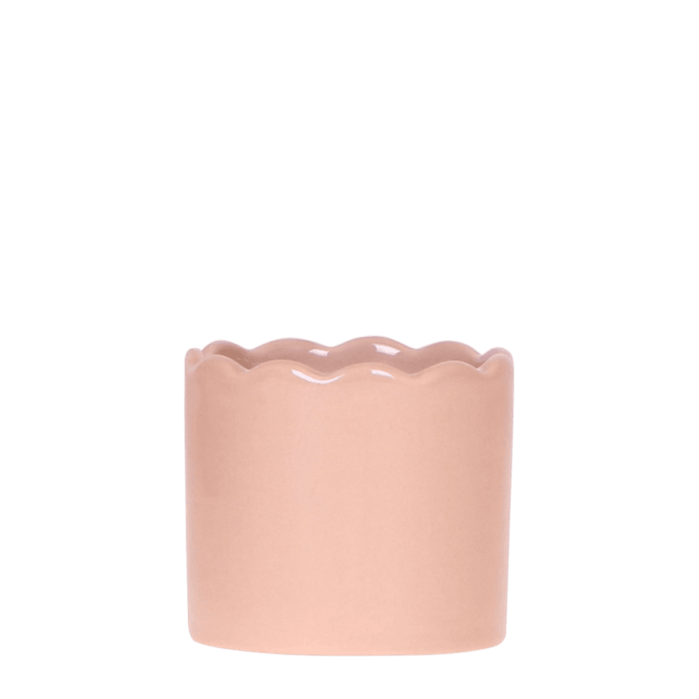 Cache-pot curve rose - ø6 cm