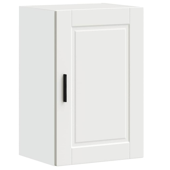 Armoire murale de cuisine porto blanc bois d'ingénierie