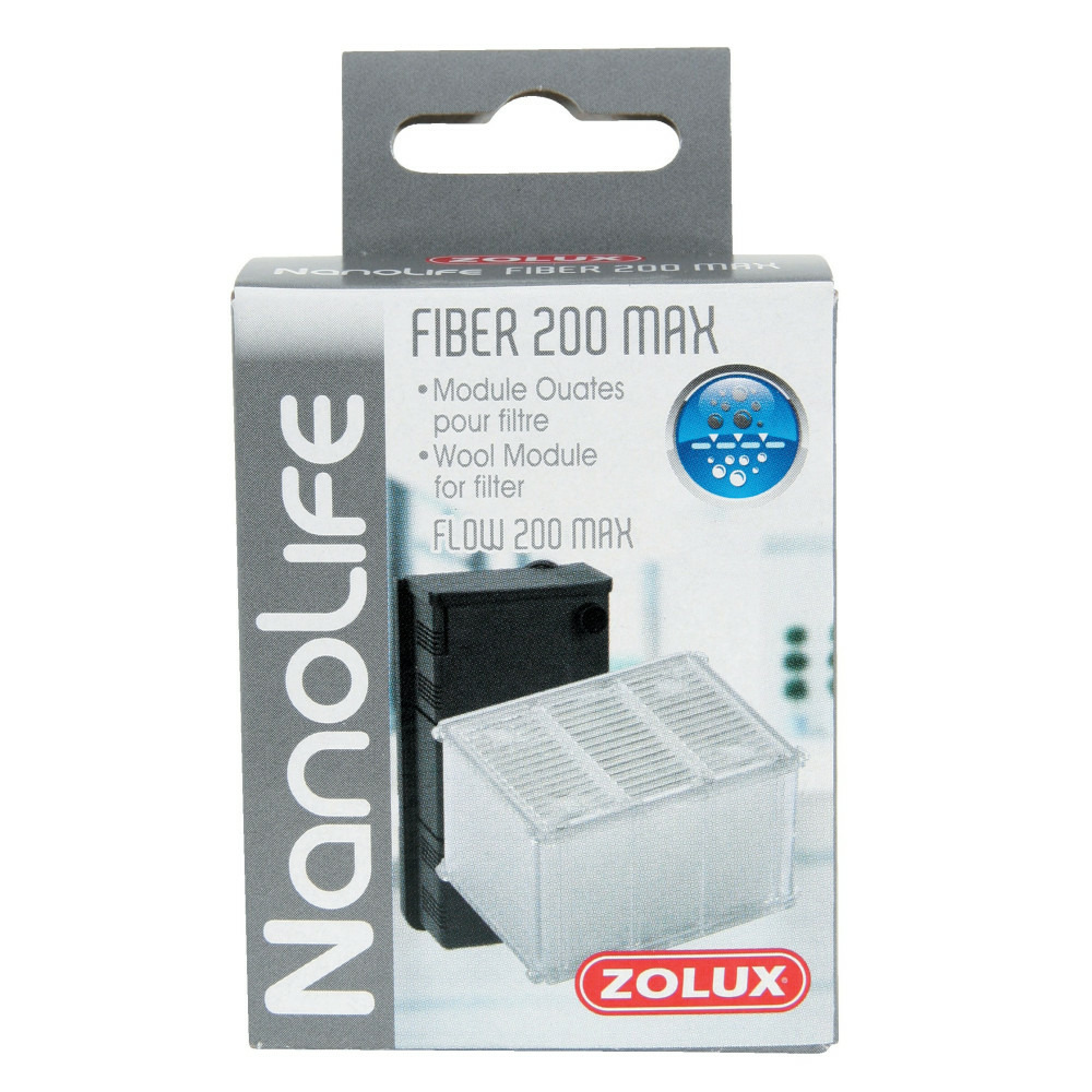 Cartouche ouate pour nanolife 200 max pour aquarium