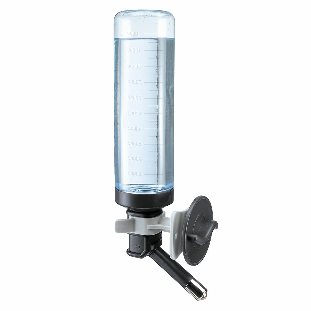 Ferplast abreuvoir eau universel pour transports chiens drinky dog, distributeur d'eau pour chiens, plastique robuste atoxique et