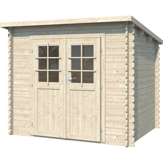 Abri de jardin en épicéa mono pente 3.91 m2