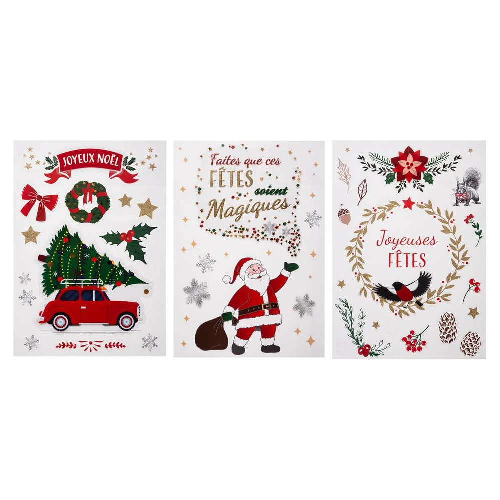 Stickers pop revisité 29 x 40 cm