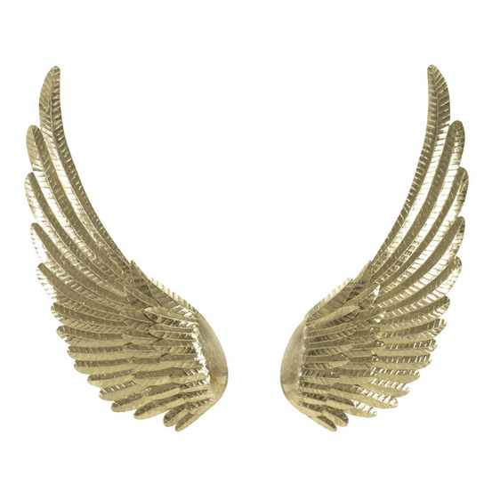 Paire d'ailes en métal