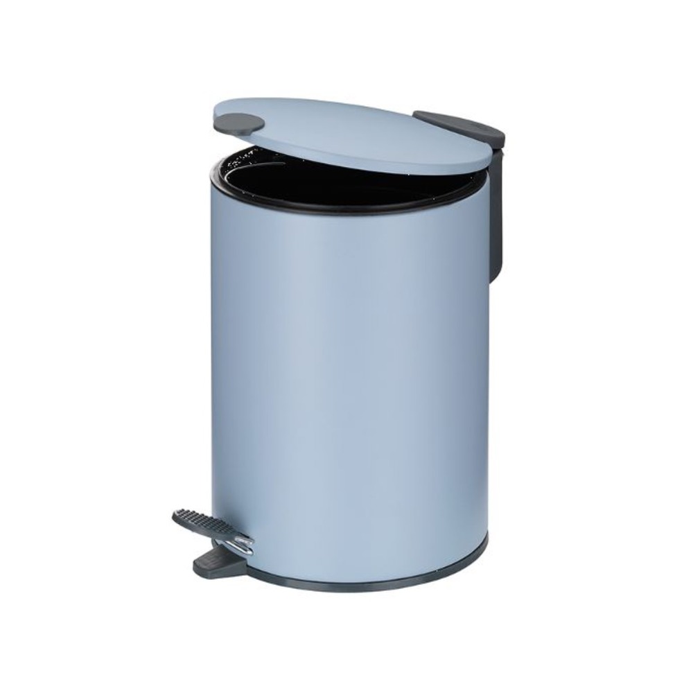Poubelle à pédale 3l bleu - 23611