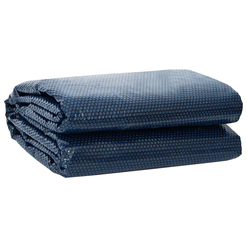 Couverture de piscine solaire extra épaisse ø 455 cm 400 μm pe