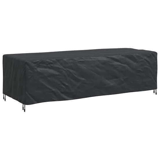 Housse pour mobilier d'extérieur noir 270 x 110 x 70 cm 420d
