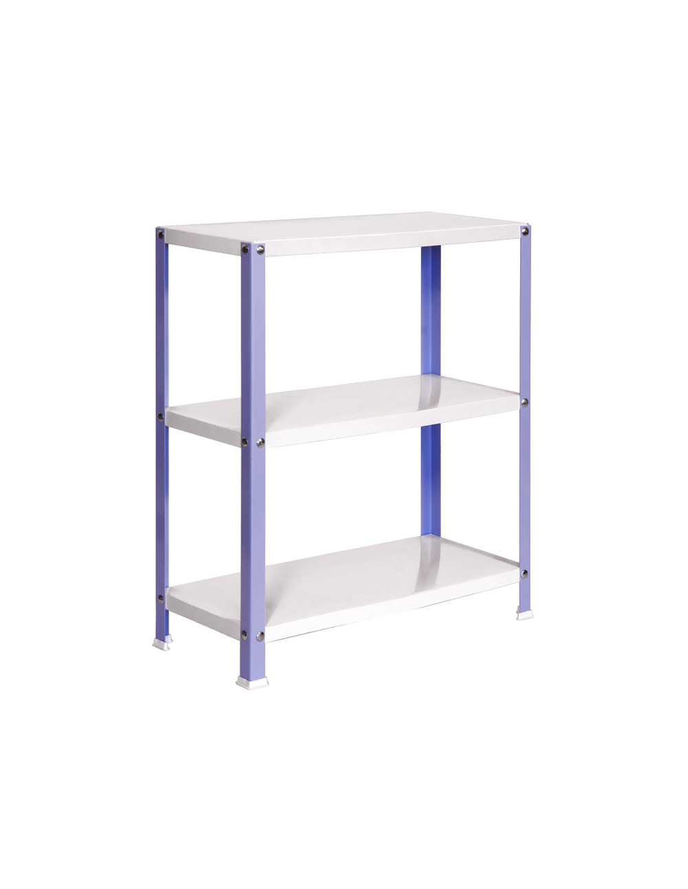 Etagère légère sans vis simonhome classic mini 3/400 violet/blanc violet/blanc 900x800x400 - simonrack
