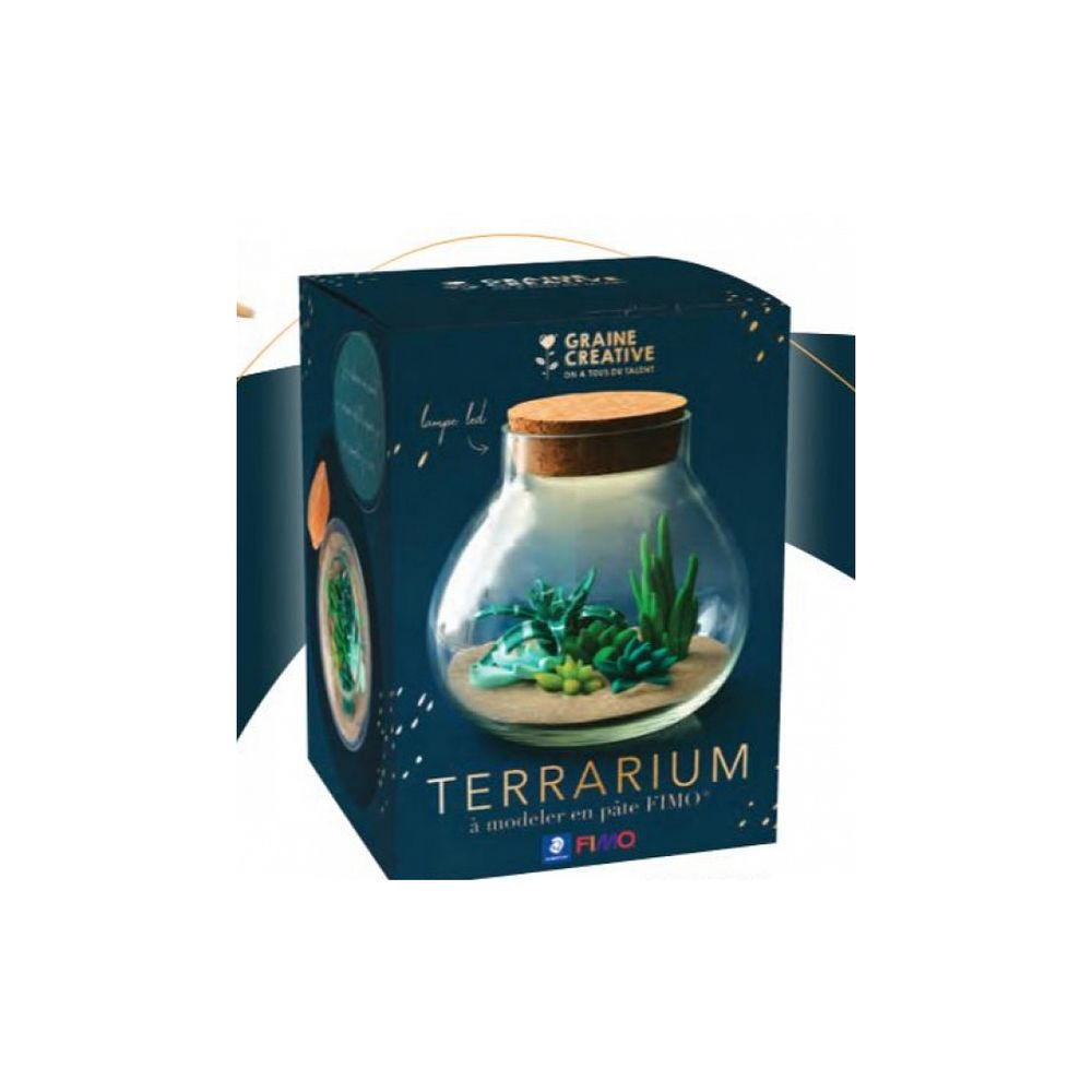 Kit terrarium led graine creative