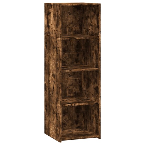 Buffet bahut commode armoire meuble de rangement organisateur cuisine salle de séjour salon 40 x 41 x 124 cm bois d'ingénieri