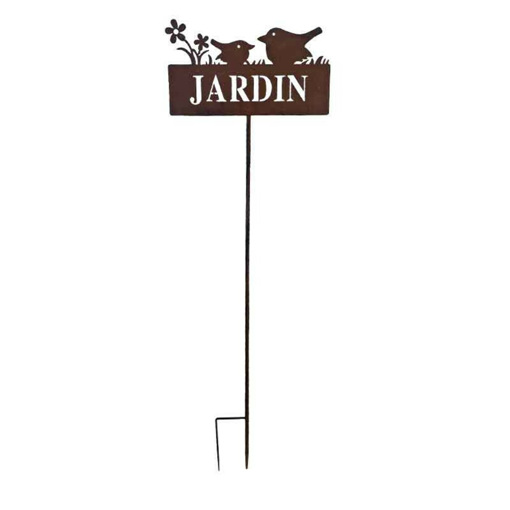 Tuteur déco jardin fer 1x36x110cm