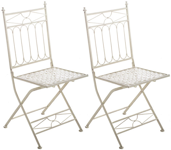 Lot de 2 chaises pliantes asina