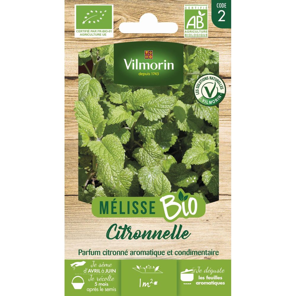Mélisse citronnelle - bio