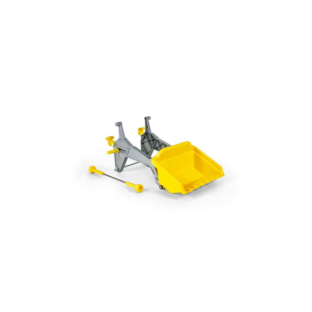 Rollykid lader chargeur de tracteur gris et jaune