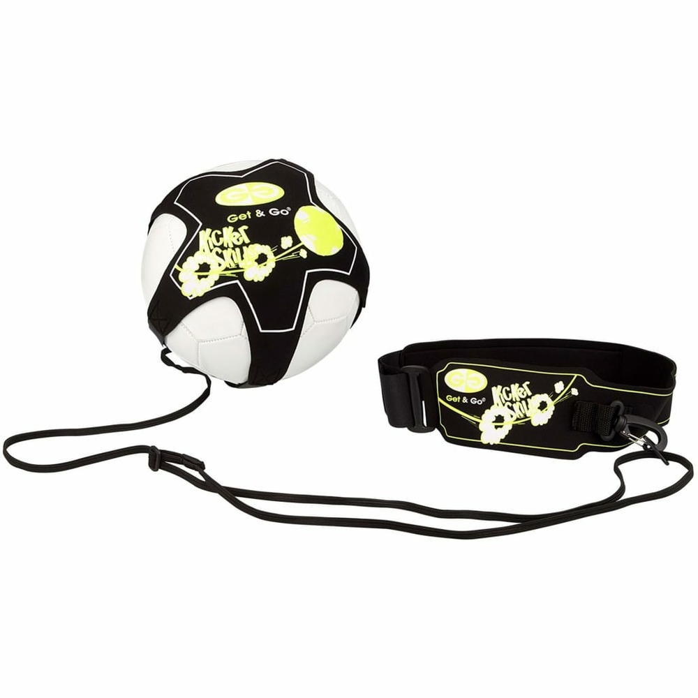 Accessoire d'entraînement pour football noir et jaune