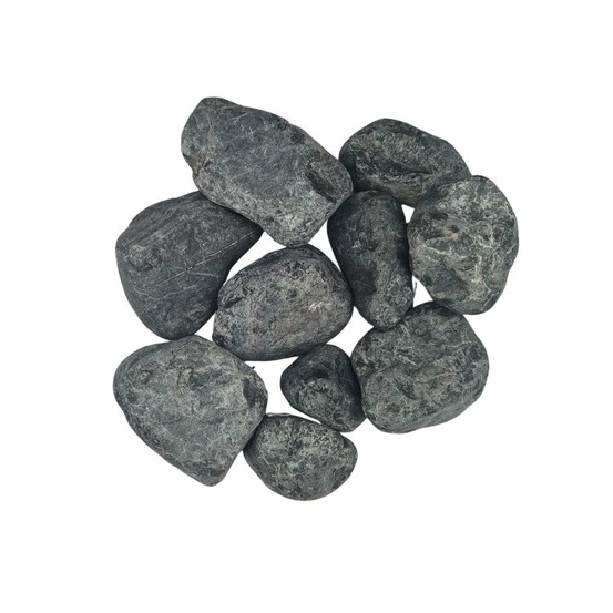 Pack +/- 1t (2 x 500kg) galets noir pur ø 70/120 mm - livraison standard