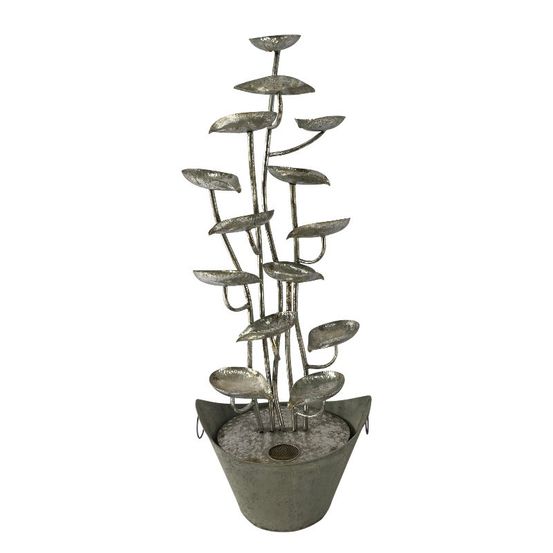 Grande fontaine à feuilles 44x14x101cm