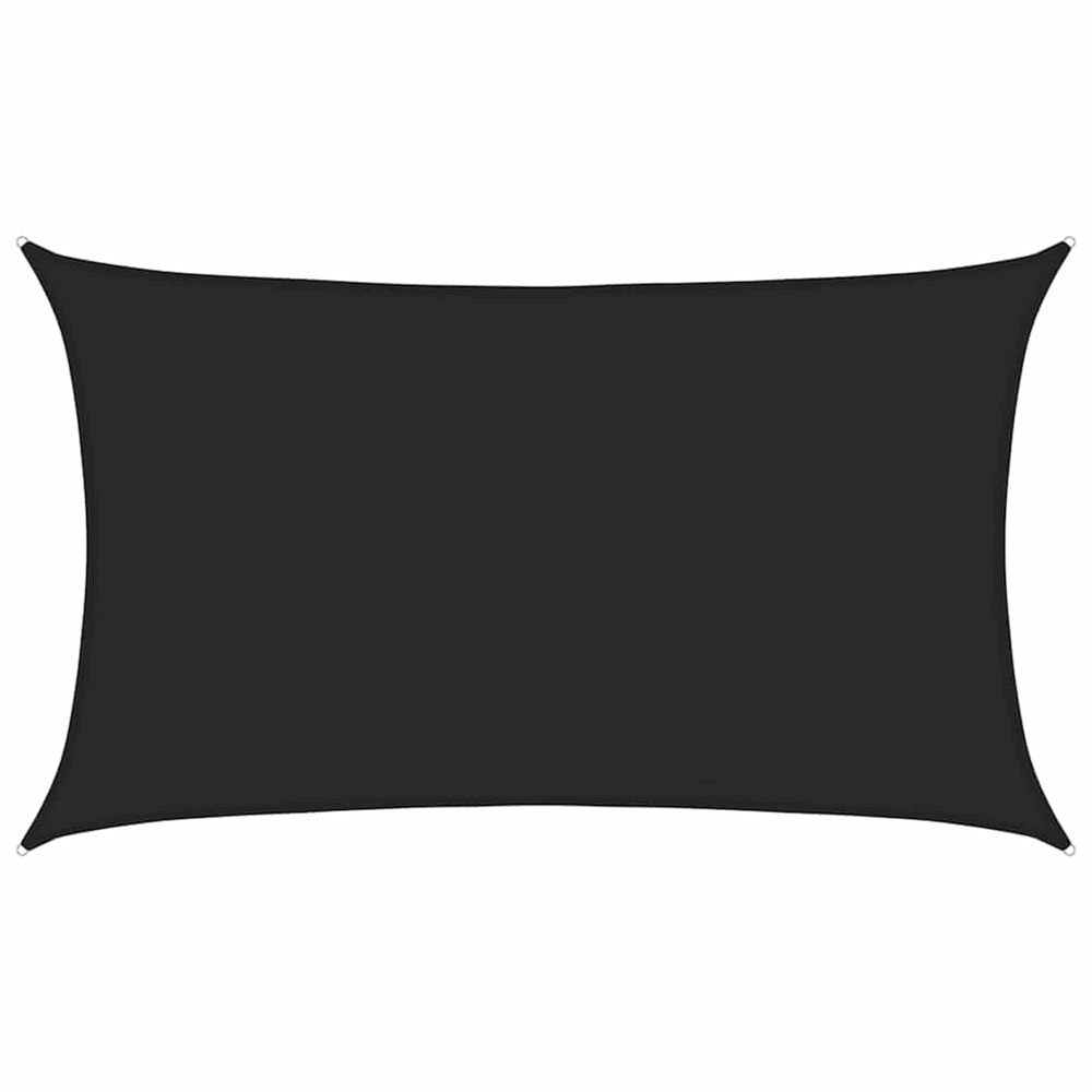 Voile d'ombrage 160 g/m² noir 5x8 m pehd