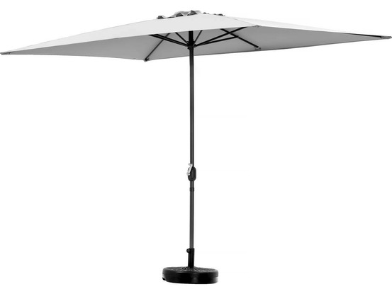 Parasol rectangulaire inclinable