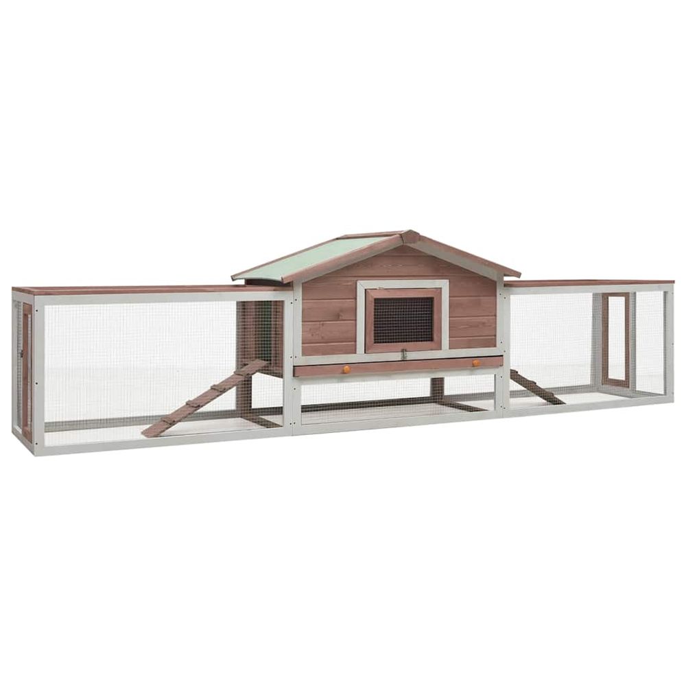Clapier Moka 303x60x86 cm Pin massif