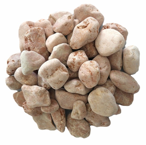 Galet roulé rose de verone 25/40 en big bag d'1T