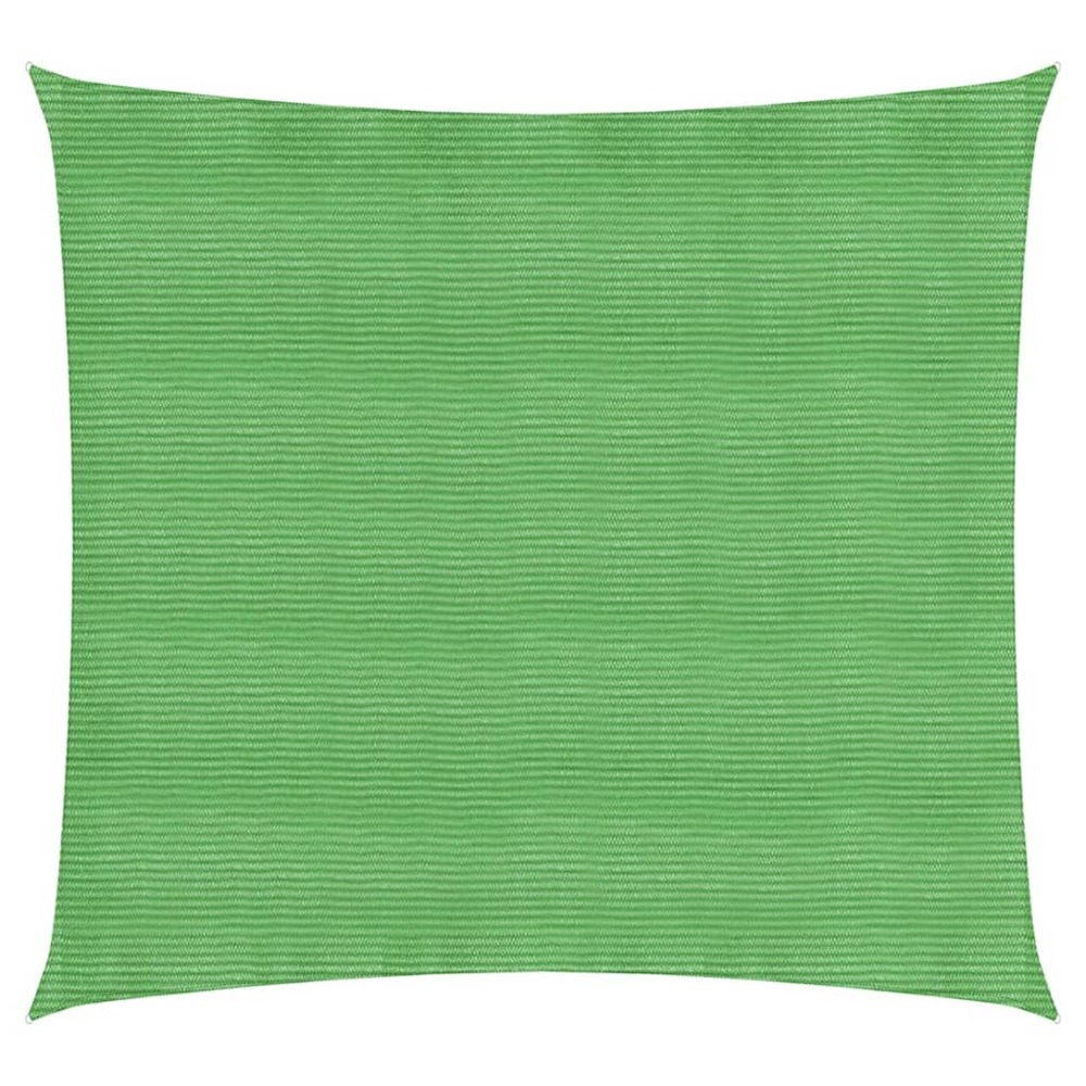 Voile d'ombrage 160 g/m² vert clair 6 x 6 m pehd