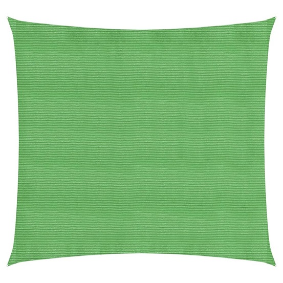 Voile d'ombrage 160 g/m² vert clair 6 x 6 m pehd