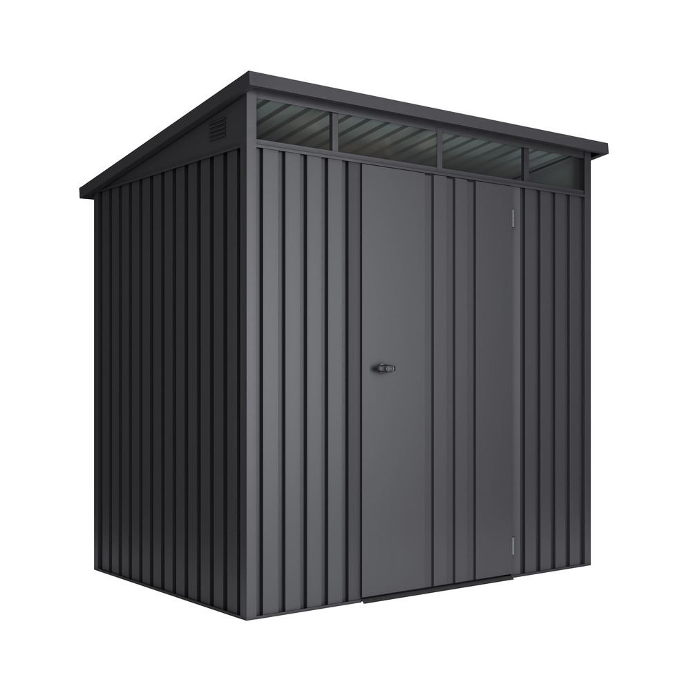 Wasabi - abri de jardin métal 3m² formentera avec fenêtre – épaisseur 0,40mm, serrure de sécurité avec clé