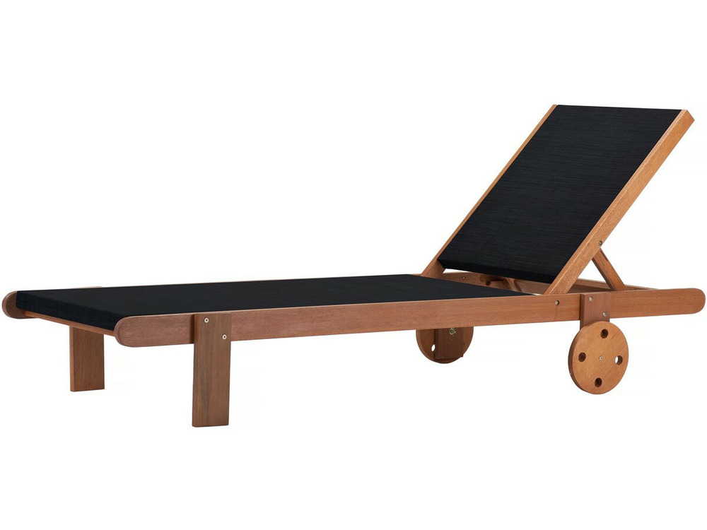 Bain de soleil en bois exotique 