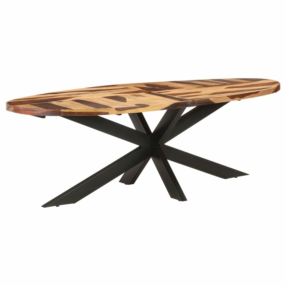 Table de salle à manger 240x100x75 cm bois d'acacia