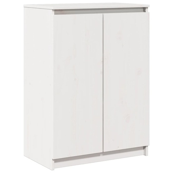 Buffet bahut commode armoire meuble de rangement organisateur cuisine salle de séjour salon 60 x 36 x 84 cm bois de pin massi