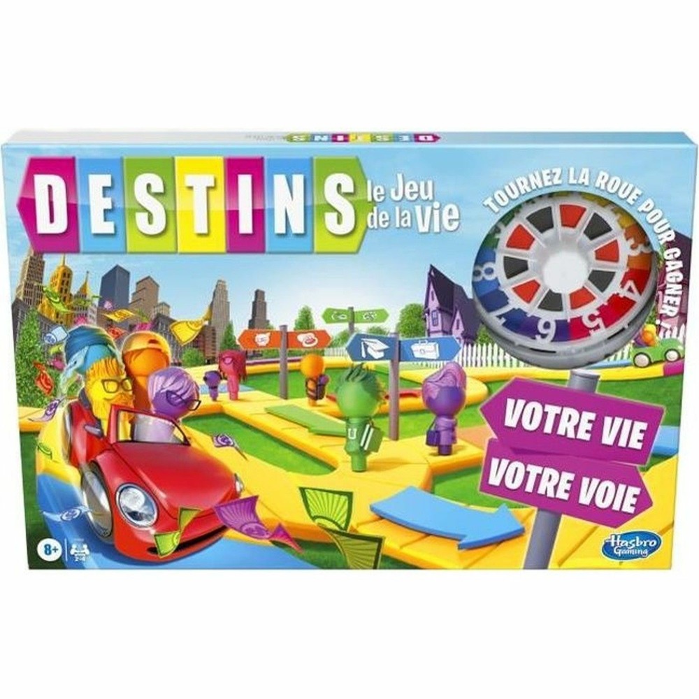 Jeu de plateau destins le jeu de la vie 2 à 4 joueurs
