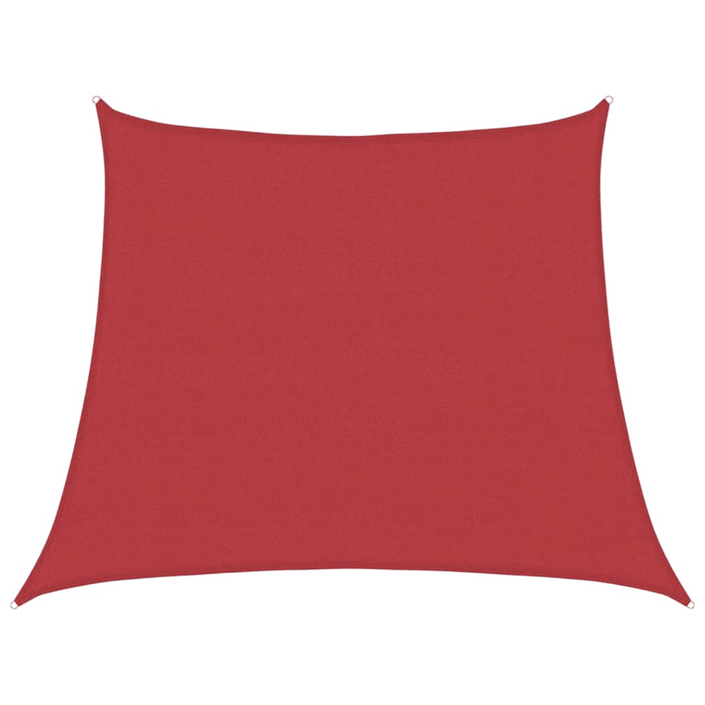Voile d'ombrage 160 g/m² rouge 3/4x3 m pehd