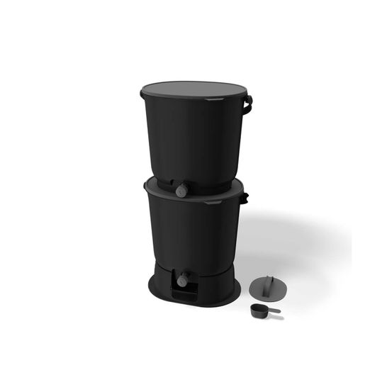 Skaza lot 2 bokashis composteurs essential-2x15.3l+1kg brain