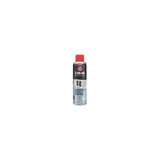Lubrifiant porte fenêtre lubrification longue durée et protection - 3-en-un