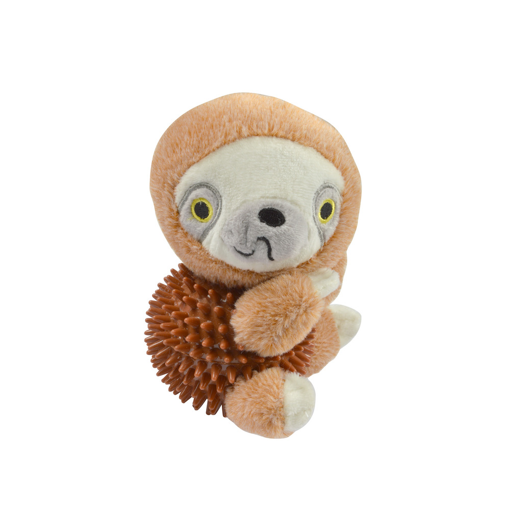 Jouet peluche balle sonore paresseux pour chien