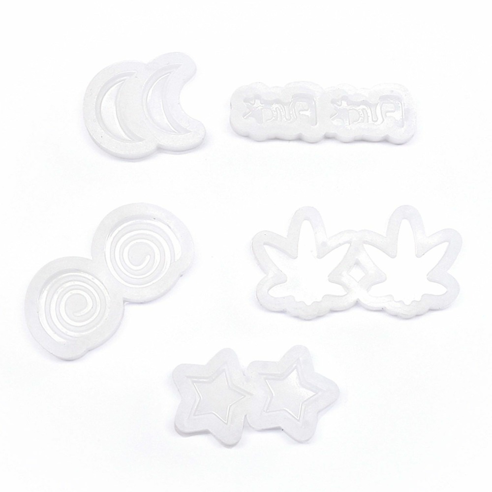 5 mini moules pour bijoux rebelle