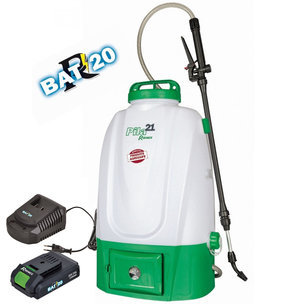 Pulvérisateur 20l sans fil + batterie 2.0ah et chargeur - prbat20/vit20