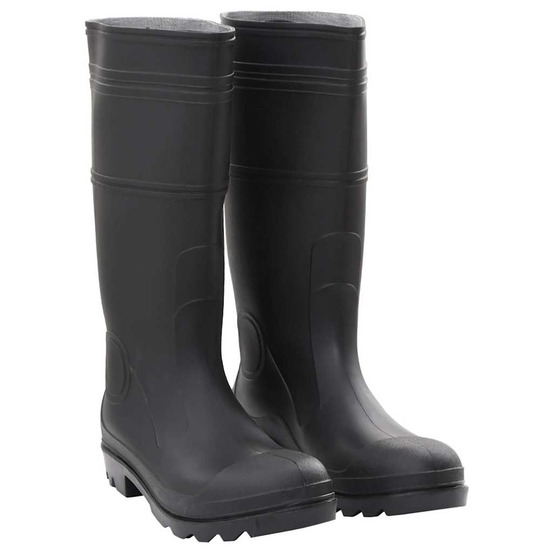 Bottes de pluie noir taille 44 pvc