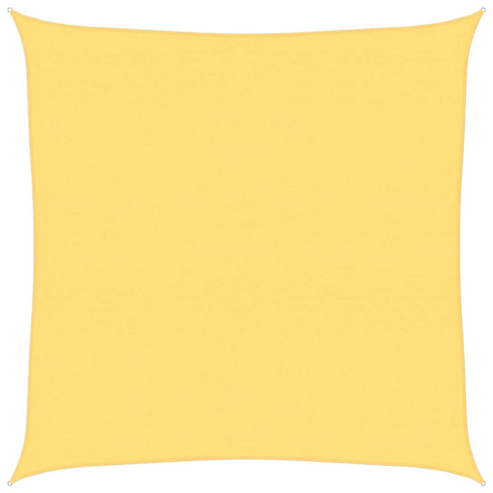 Voile d'ombrage 160 g/m² beige 7x7 m pehd