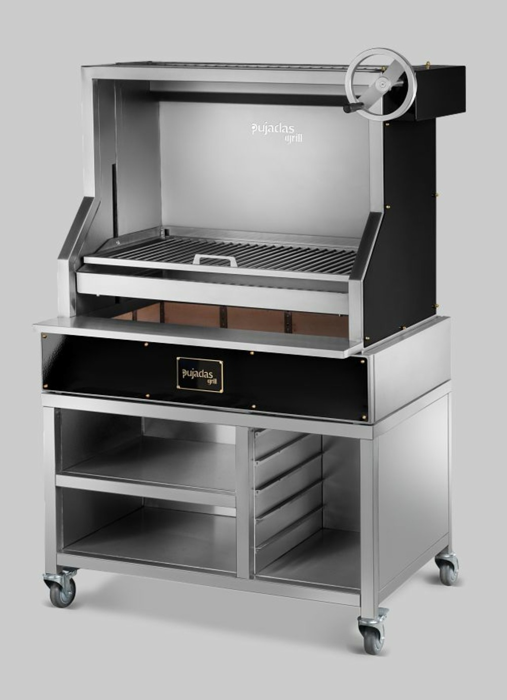 Grill ouvert - grille en v - pujadas