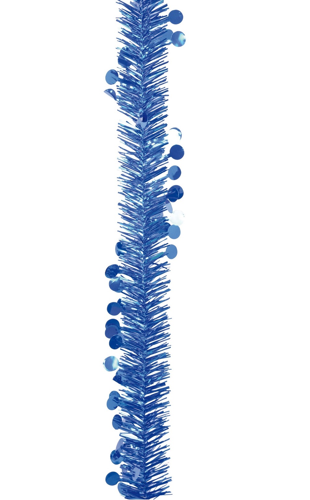 Guirlande rond 2m bleu roi