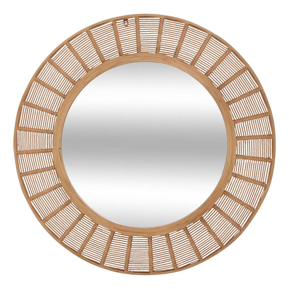 Miroir zelie d91cm marron