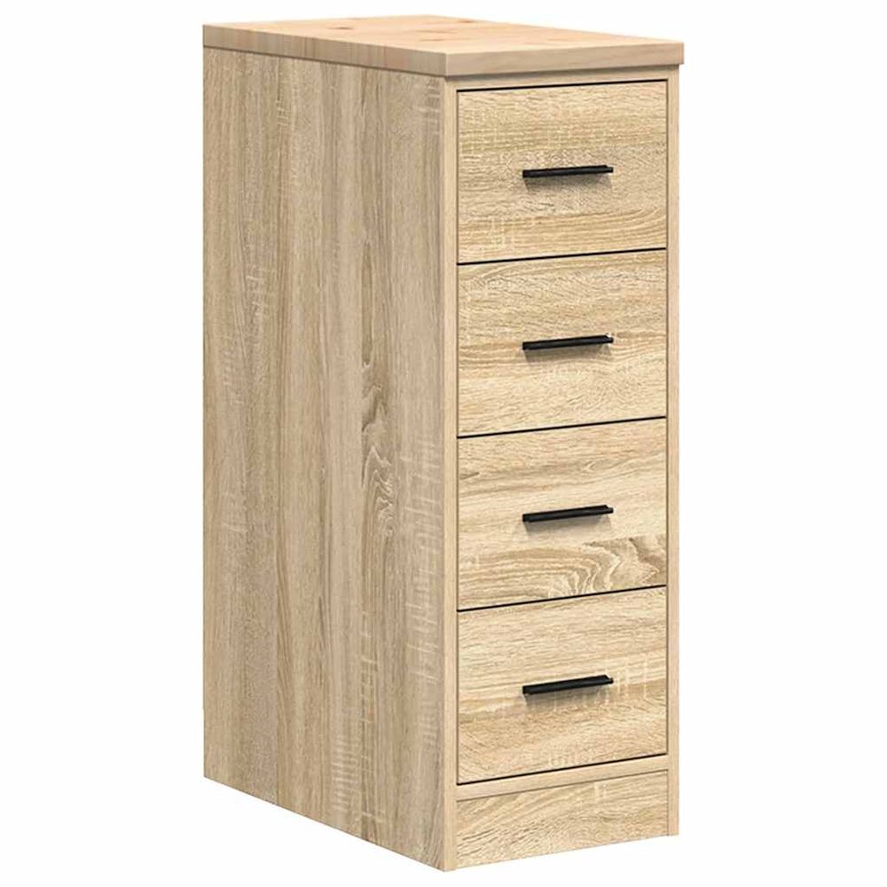 Armoire de rangement de garage chêne sonoma 30x51x85cm bois pin