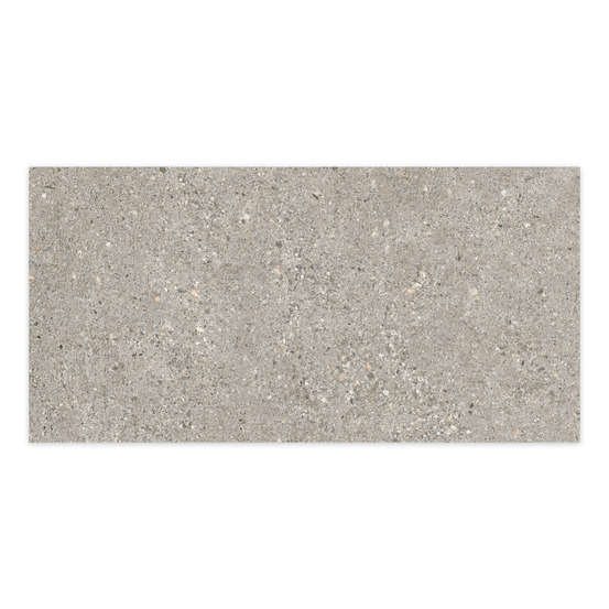 Carrelage effet béton gris cendré 100x50x2 cm arvelis - sol extérieur (vendu par carton de 0,5 m²) - ro'ma carrelage