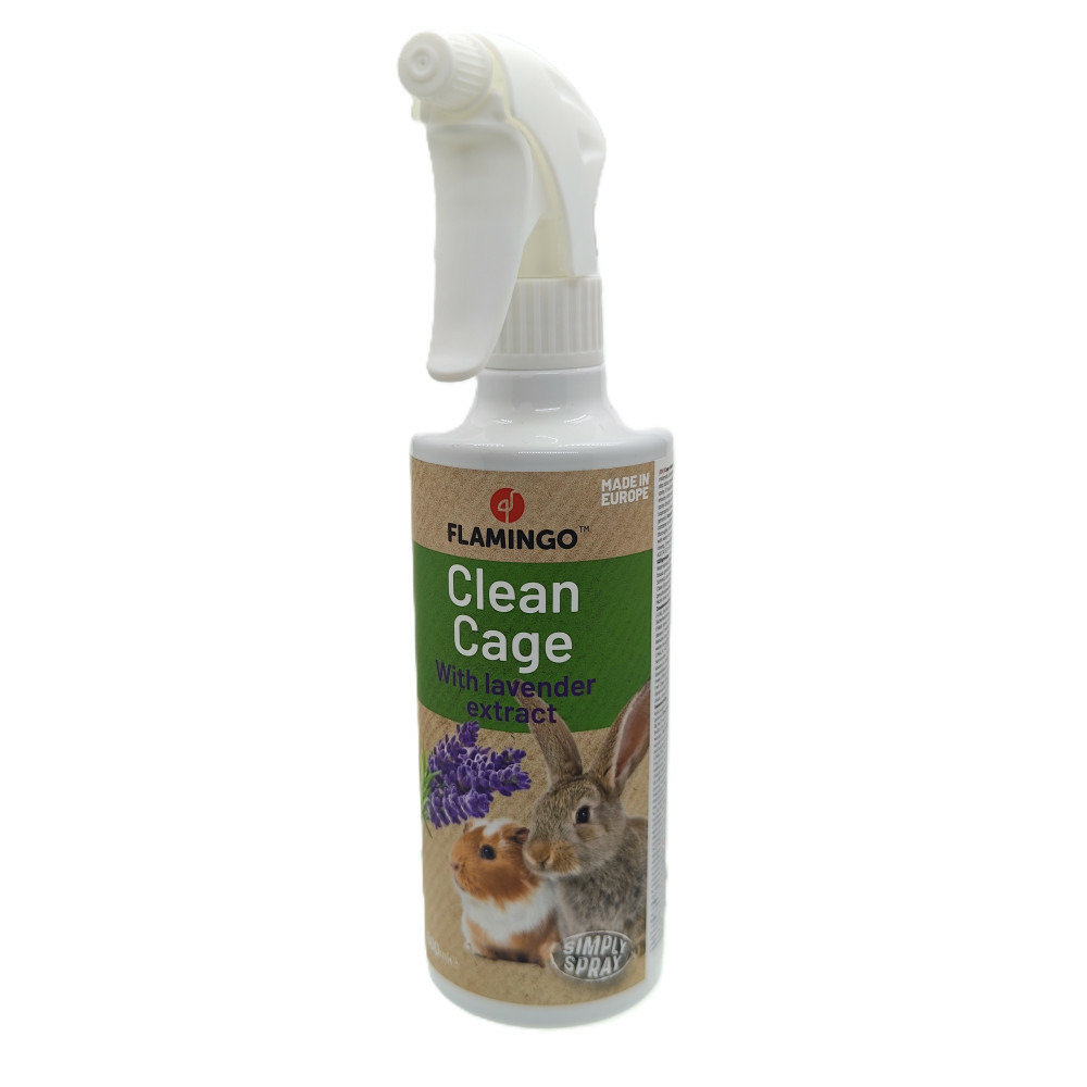 Nettoyant cage flamingo parfum lavande 500 ml - rongeurs