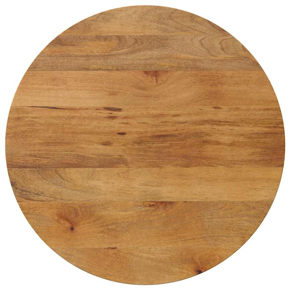 Dessus de table ø 70x2,5 cm rond bois de manguier massif