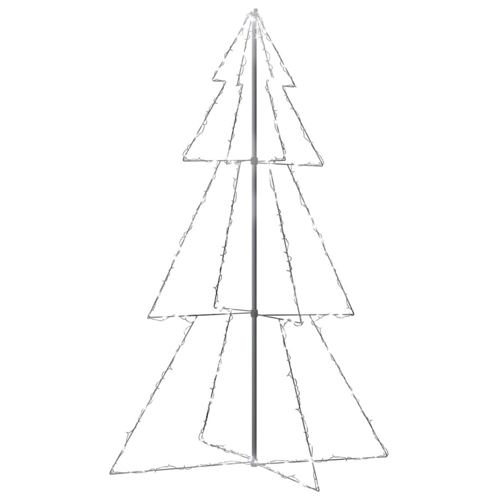 Arbre de noël cône 240 led d'intérieur/d'extérieur 118x180 cm